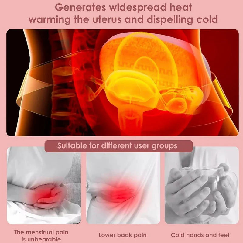 Period Pain Relief Massager (Rechargeable & Portable)